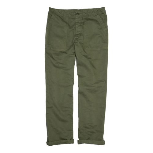 Garment Dyed Utility Pant in Olive Drab