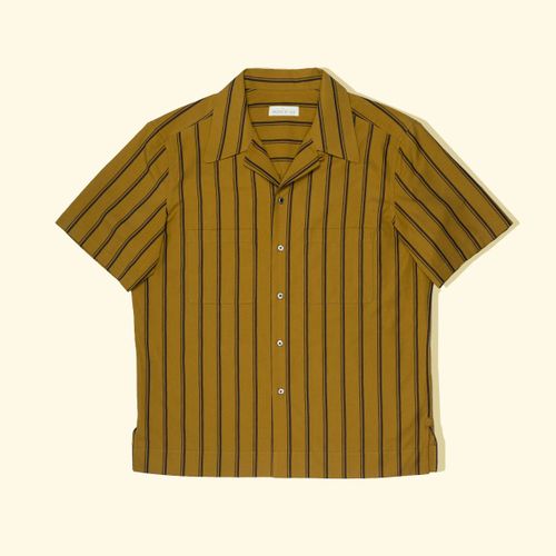 Cuban Camp Collar Shirt - ‘Sunrise’Cuban Camp Collar Shirt - ‘Sunrise’