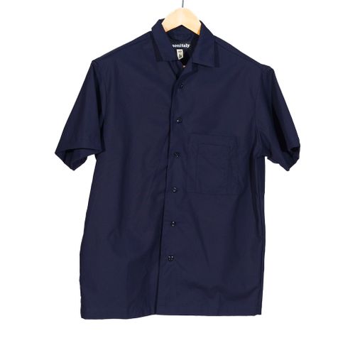 Mechanic Short Sleeve Shirt Vancloth Oxford Navy