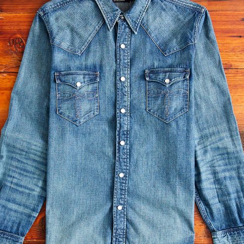 Buffalo Western Workshirt in Dark Wash