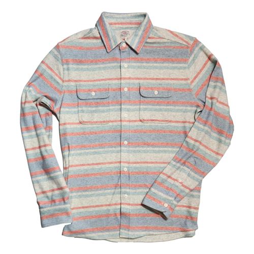 Legend Sweater Shirt Coral Reef Stripe