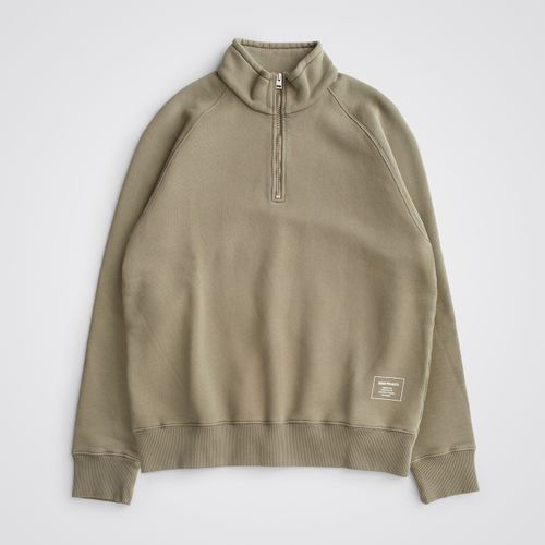 Marten Relaxed Organic Raglan Half Zip