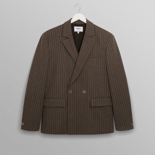 Gekko Blazer Brown Stripe