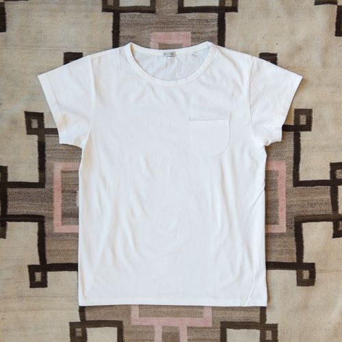 Tubular Pocket Tee Shirt - Natural