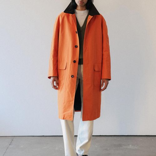 NELSON Raglan Coat Orange Orange