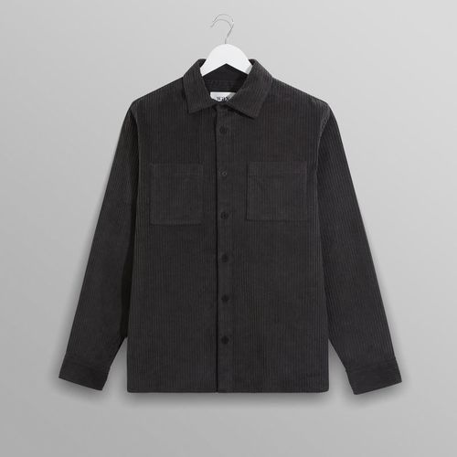 Whiting Overshirt Dark Grey Cord