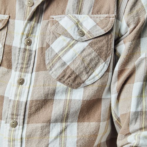 Washed Flannel Workshirt - Buffalo Shadow Plaid