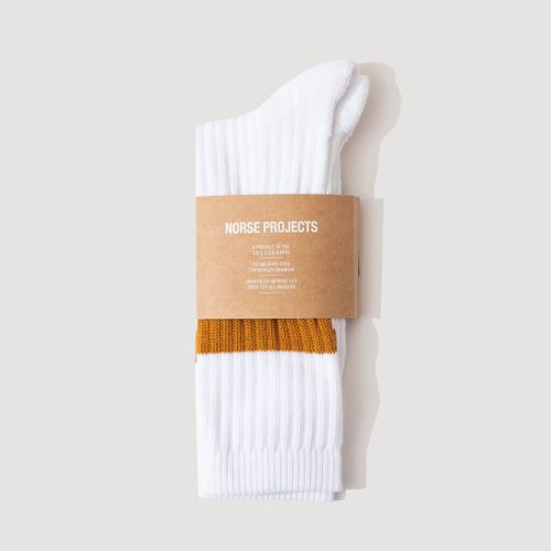 Bjarki Cotton Sport Sock - Rufous Orange