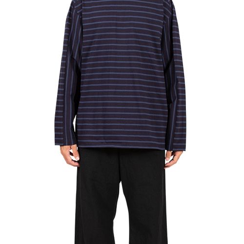 Border Stripe Long Sleeve T-Shirt