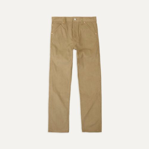 Tobacco Japanese Selvedge Needlecord Five-Pocket Trousers