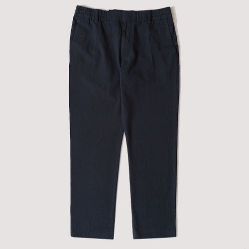 Billie 1040 Trouser - Navy Seersucker