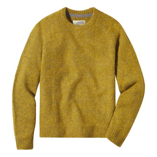 Collegiate Sweater Crew Mustard