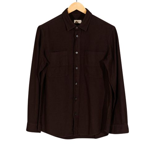 Brando Cotton Shirt Brown