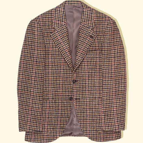 Wool Sport Jacket - The Anthology x JKF Man Harris TweedWool Sport Jacket - The Anthology x JKF Man Harris Tweed