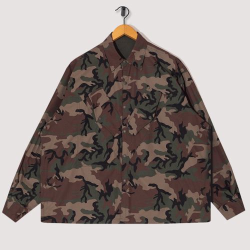 Tech Reversible Paramarine Jacket - Camo Woodland Olive