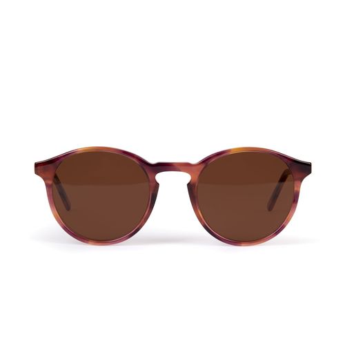 A Kind of Guise Palermo Grande Acetate Sunglasses: Firestone/Brown