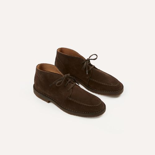 Crosby Moc-Toe Chukka Boot Brown Suede