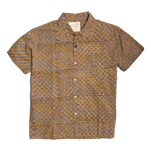 Chintan Short Sleeve Shirt Ochre