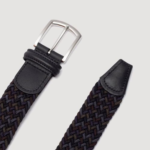 Woven Belt - Dark Navy Multi