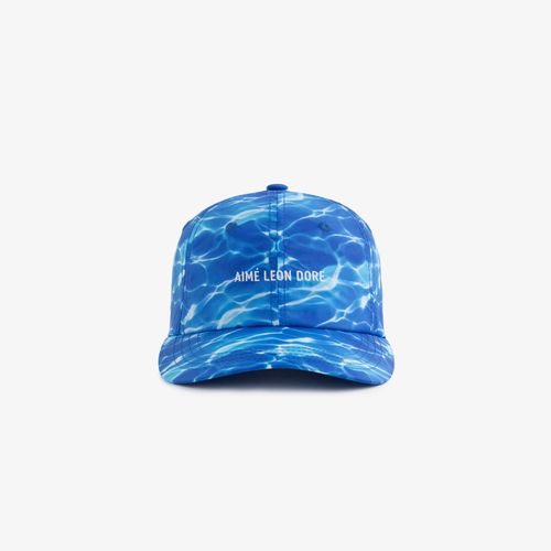 Aqua Print Nylon Hat