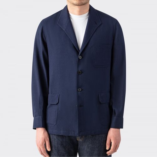 Alpaca Teba Jacket : French Navy