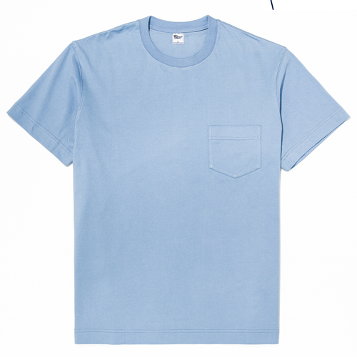 Pocket T-shirt - Blue