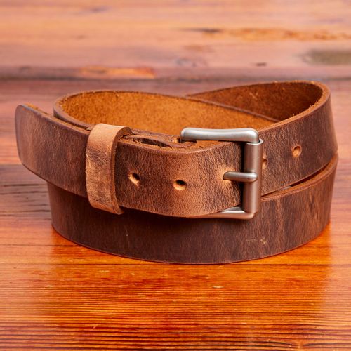 Pioneer Leather Belt in Copper Rough & Tough