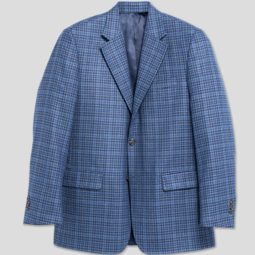 Blue Check Sport Coat