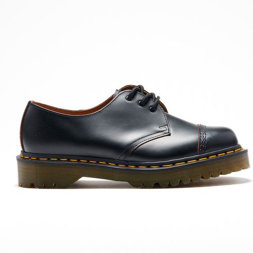 Black 1461 Bex Toe Cap Quilon (Made in England)