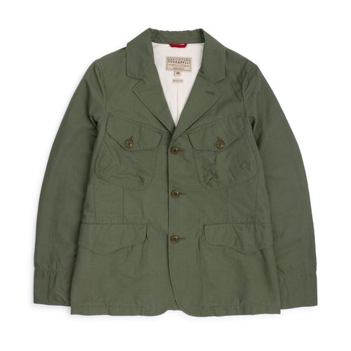 Manifattura Ceccarelli Ripstop Bush Jacket: Olive