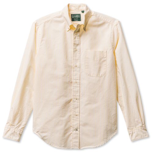 Yellow Stripe Spring Oxford