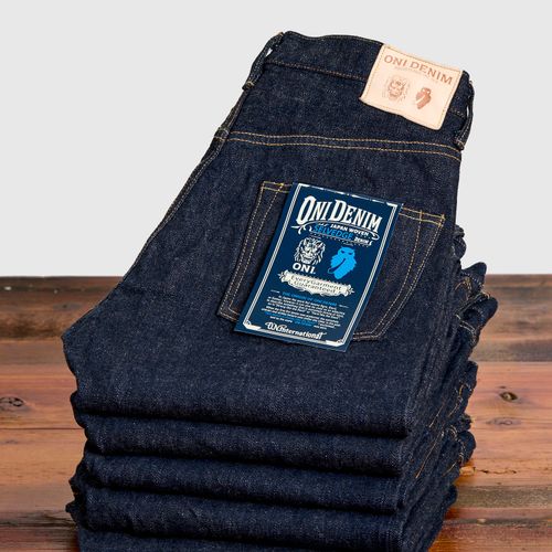 902 "Sleeping Demon" Natural Indigo 15.5oz Selvedge Denim - High Tapered Fit