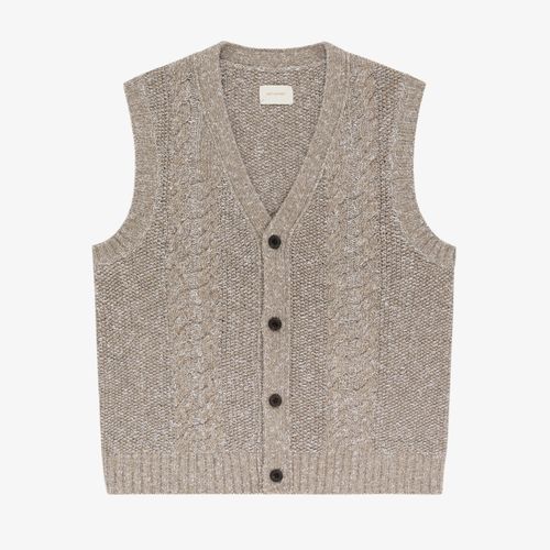 Cable Knit Vest