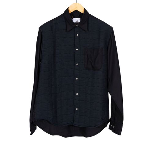 Plastron Overshirt Black