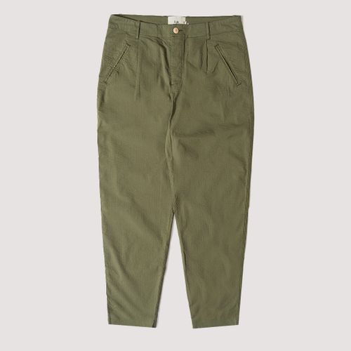 Assembly Pant - Olive Seersucker