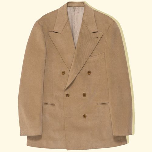 Brushed Cotton Twill Sport Jacket - FawnBrushed Cotton Twill Sport Jacket - Fawn