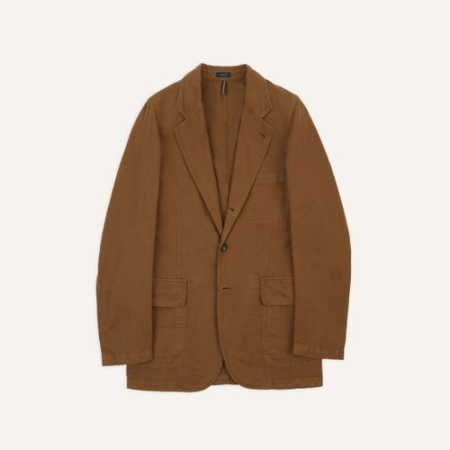 Tobacco Cotton Linen Games Blazer Mk. I