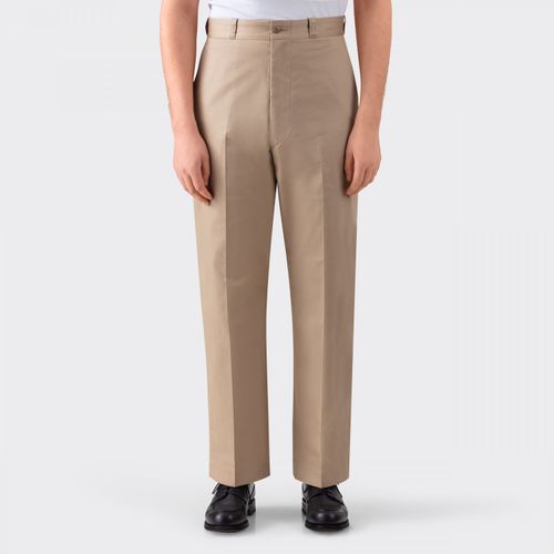 1963 Cotton Twill Trousers : Beige