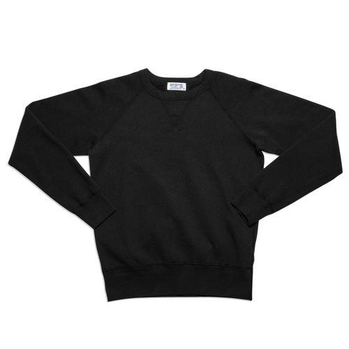 "WV" Raglan Sweat / Black