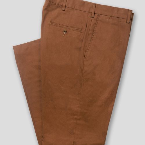 Sanded Twill Pants - Cinnamon