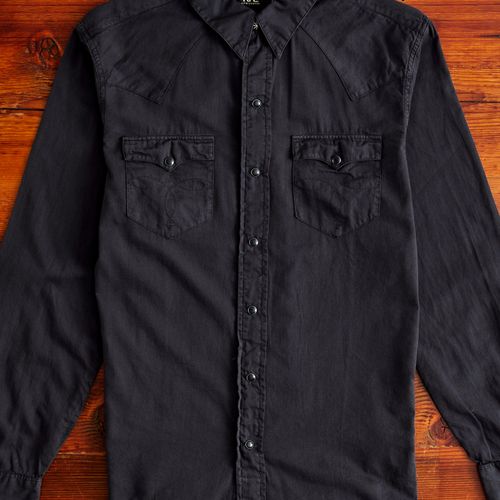 Heritage Western Workshirt in Polo Black