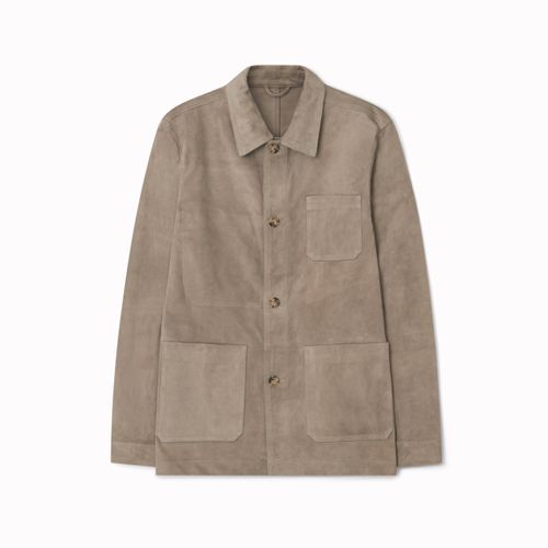 NIMA Suede Jacket Sand Sand