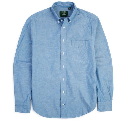 Gitman Vintage Chambray Shirt: Blue