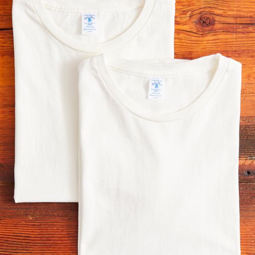 2-Pack Short Sleeve Crew Tee in White