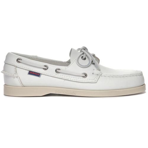 Sebago Portland Docksides – White