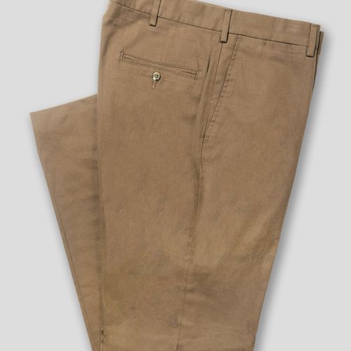 Sanded Twill Pants - Dark Khaki