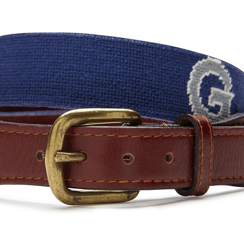 Georgetown University Needlepoint Belt