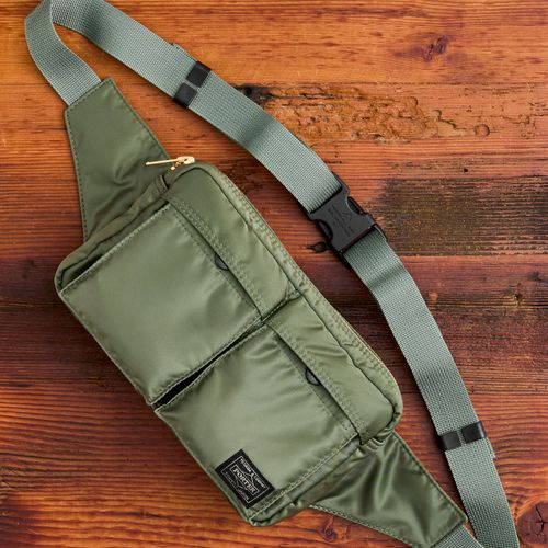 "Tanker" Waist Bag in Sage Green