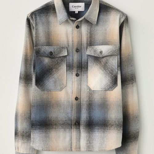 Ombre Plaid Kingston Jacket