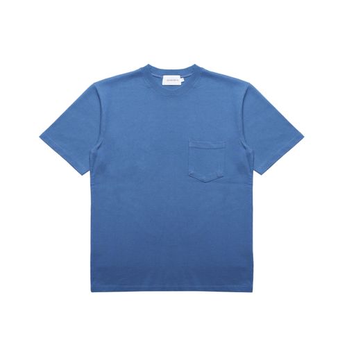 All Blues Co Pocket Tee – Washed Blue